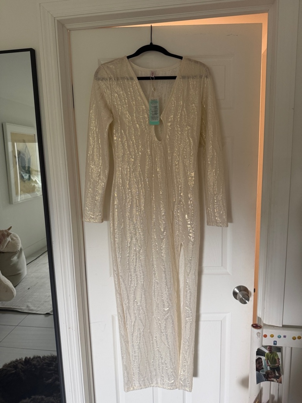 Luli fama dress beach dress long sleeve maxi dress